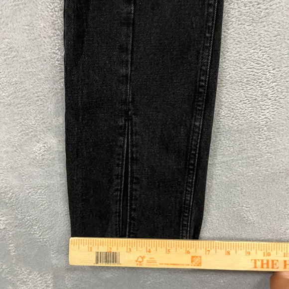 Abercrombie Fitch Jeans 28/6 The Skinny High Rise Curve Love‎ Split Hem Grunge - Picture 7 of 10